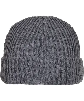 Asphalt - Recycled yarn fisherman beanie