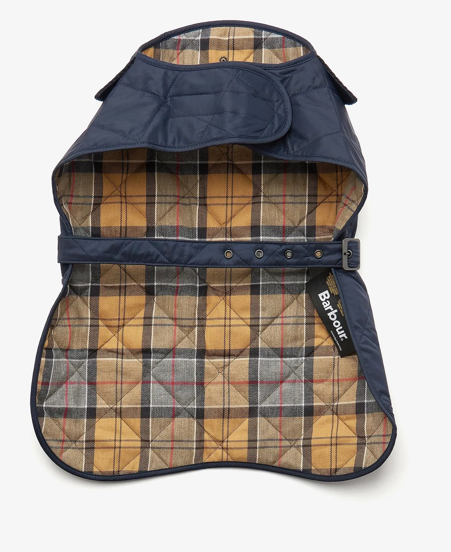 Barbour Large Quilted Dog Coat In Navy