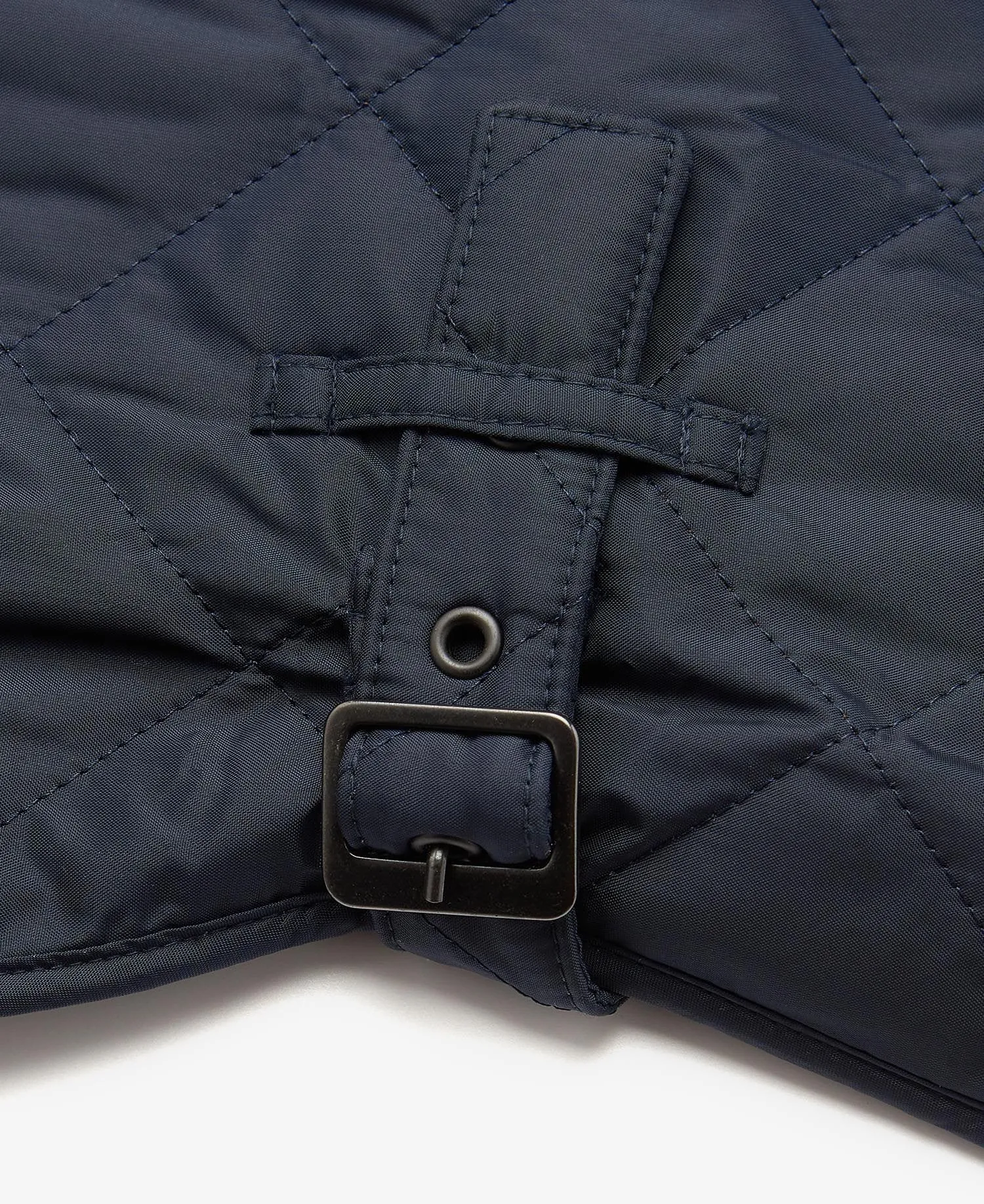 Barbour Large Quilted Dog Coat In Navy