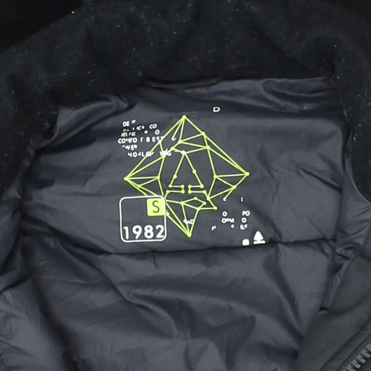 Best Company Mens Navy Hooded Quilted Coat | Vintage High End Designer VTG