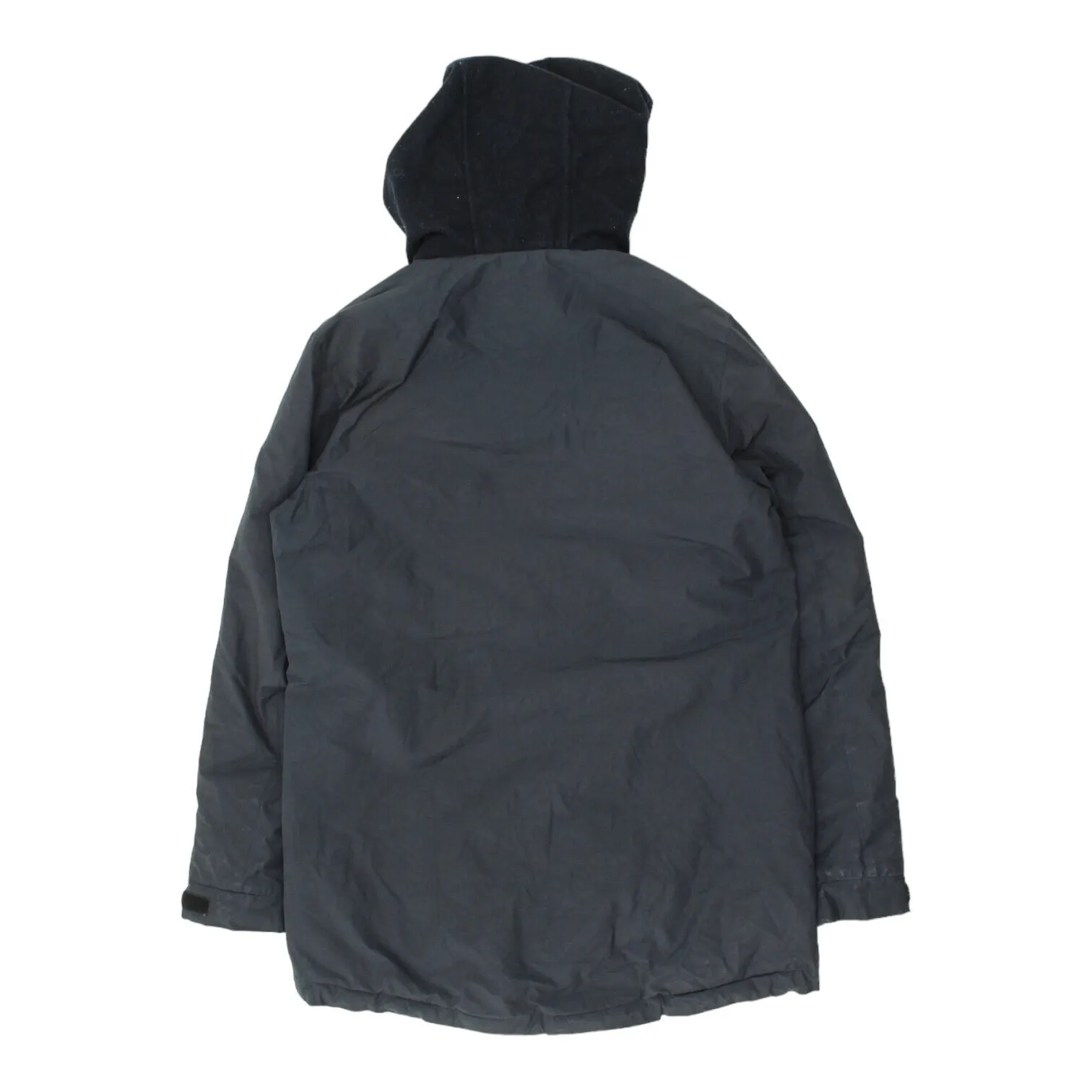 Best Company Mens Navy Hooded Quilted Coat | Vintage High End Designer VTG
