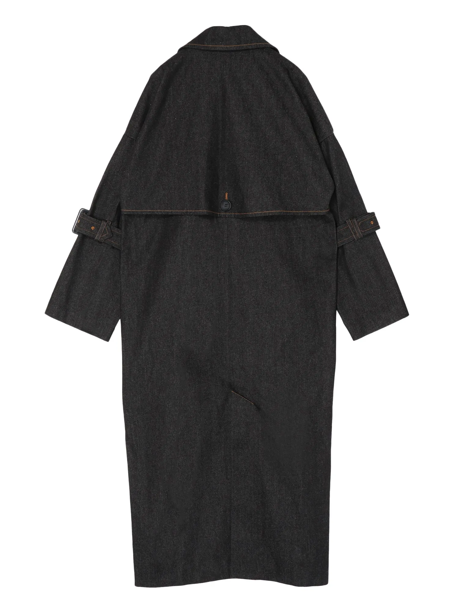 Black Denim Coat