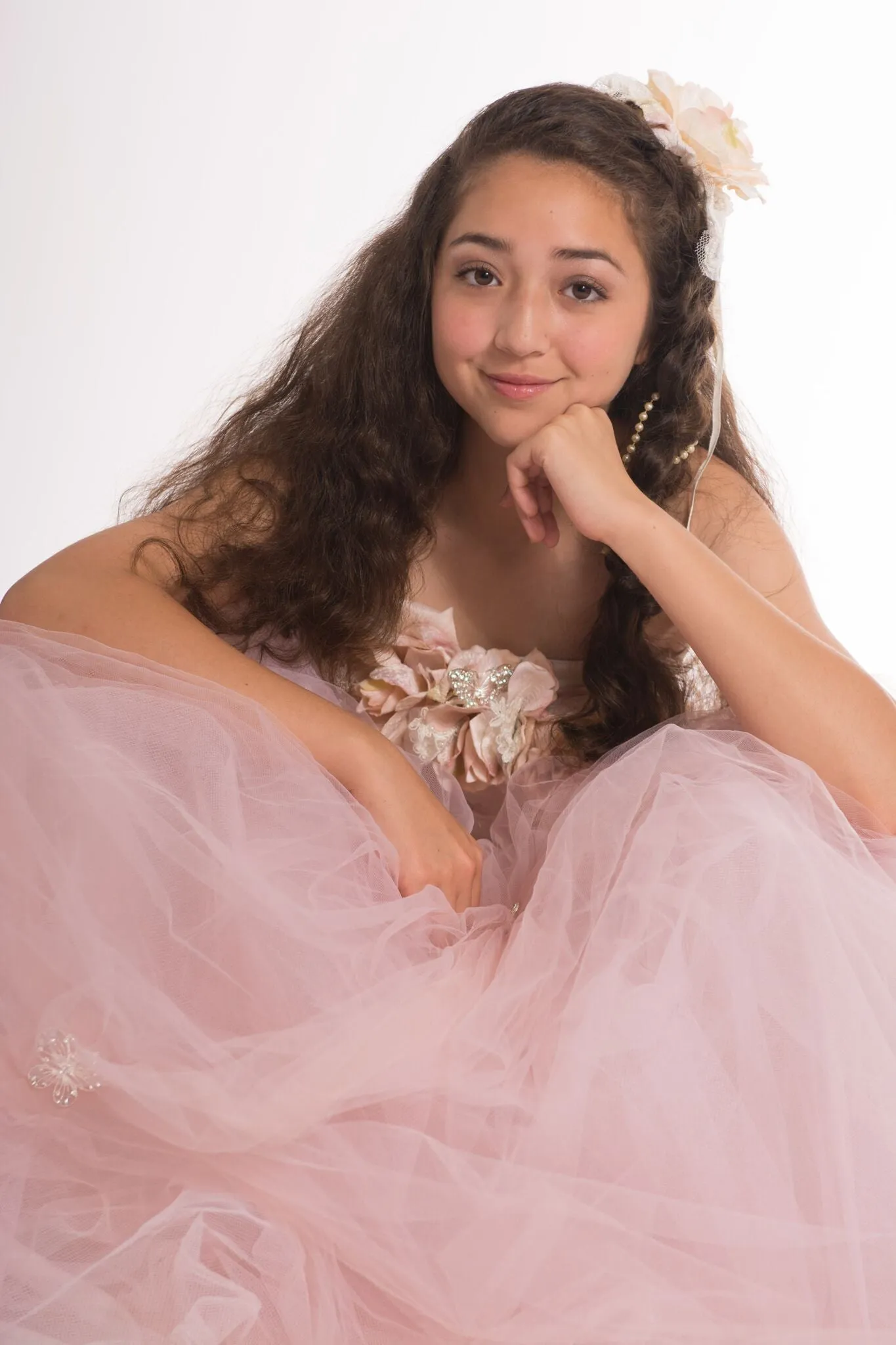 Blush Bridal Tulle Gown - Isabella