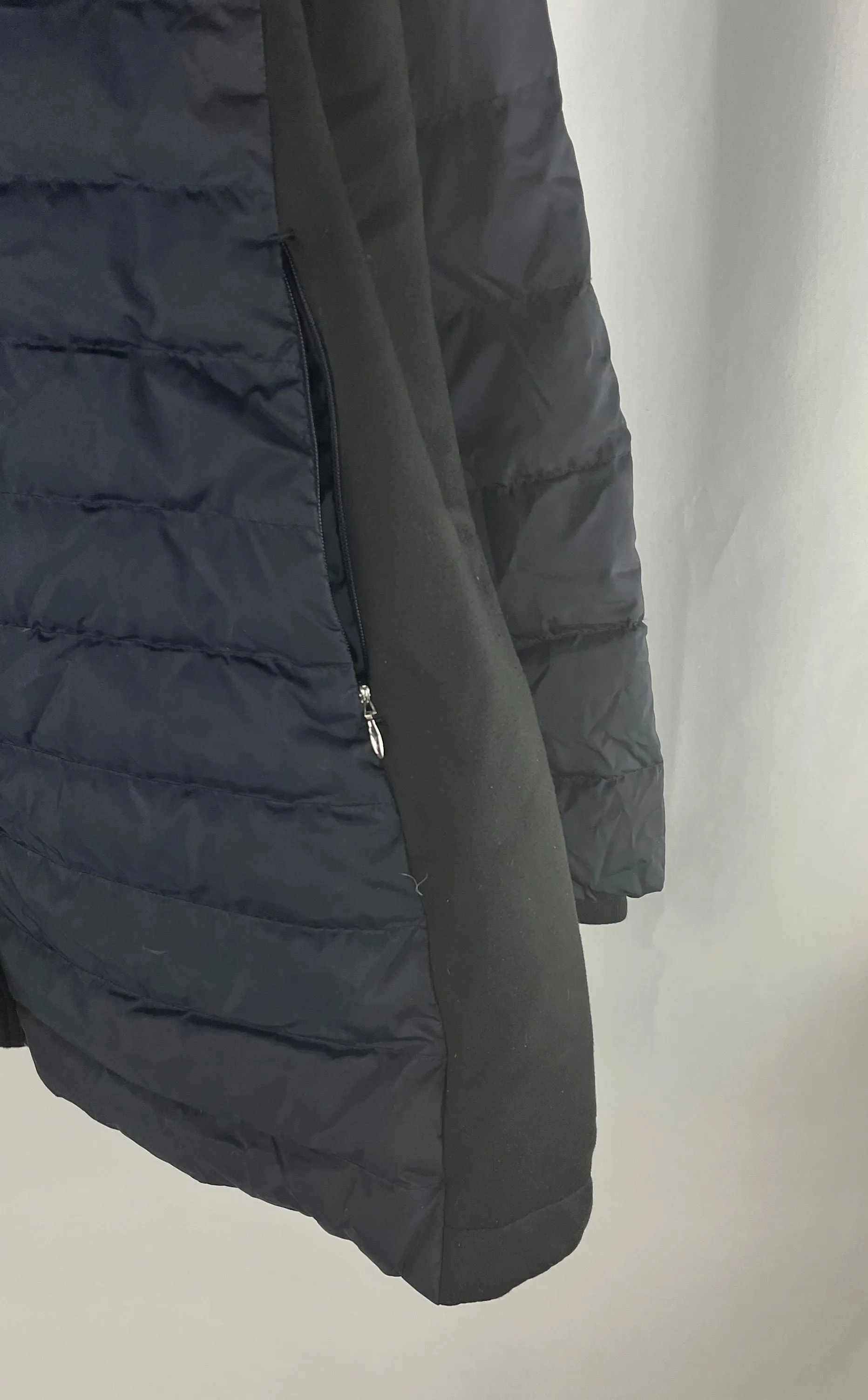 Calvin Klein Men Black Packable Hooded Down Puffer Coat Jacket Size 2X MSRP $226