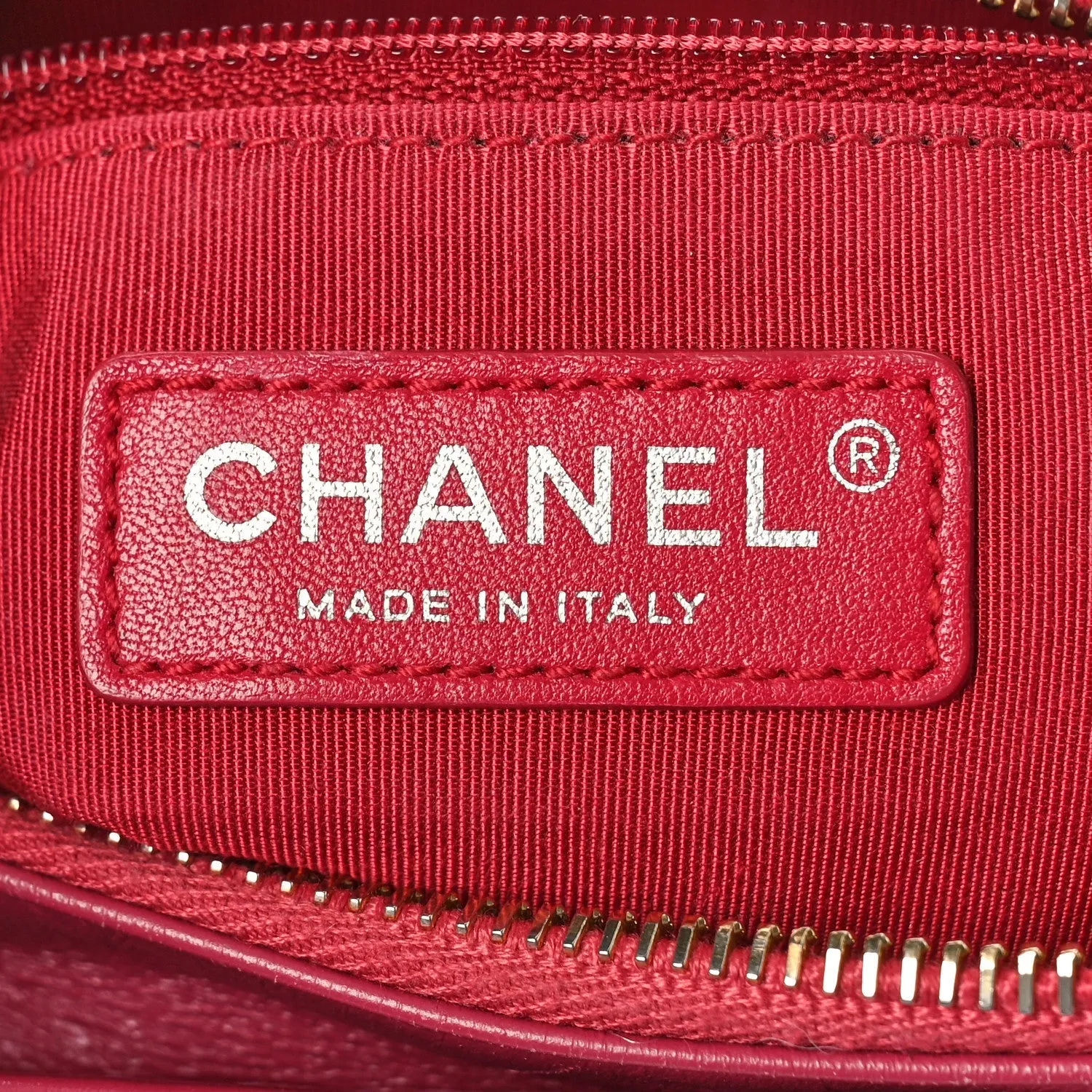Chanel Aged Calfskin Chevron Quilted