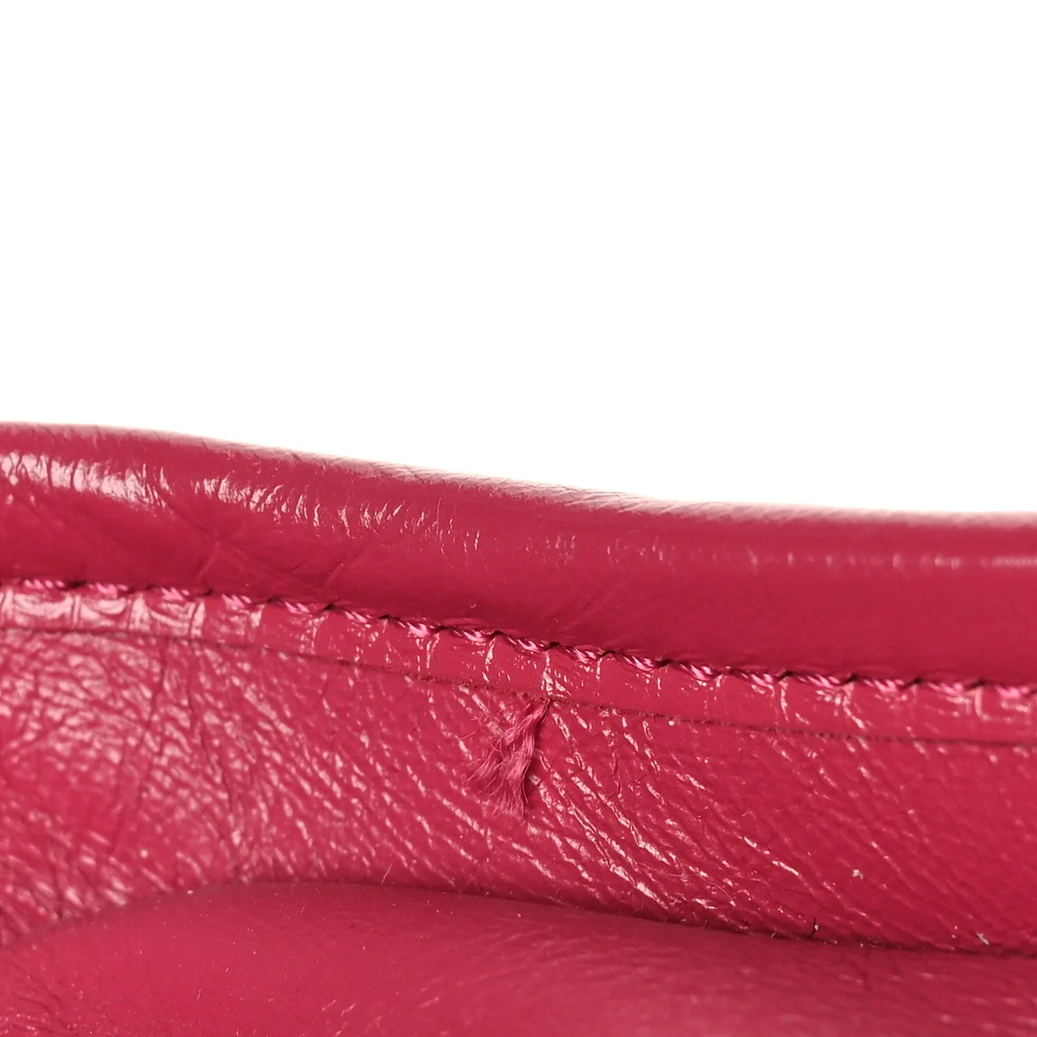 Chanel Aged Calfskin Chevron Quilted