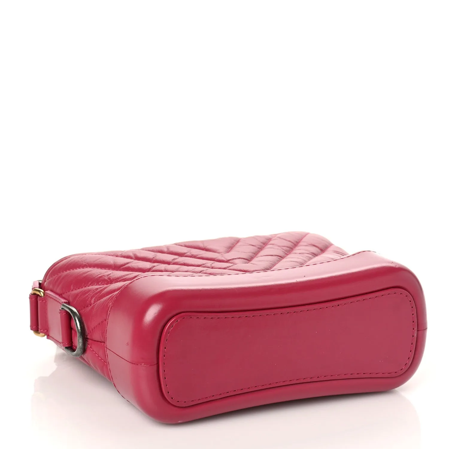 Chanel Aged Calfskin Chevron Quilted