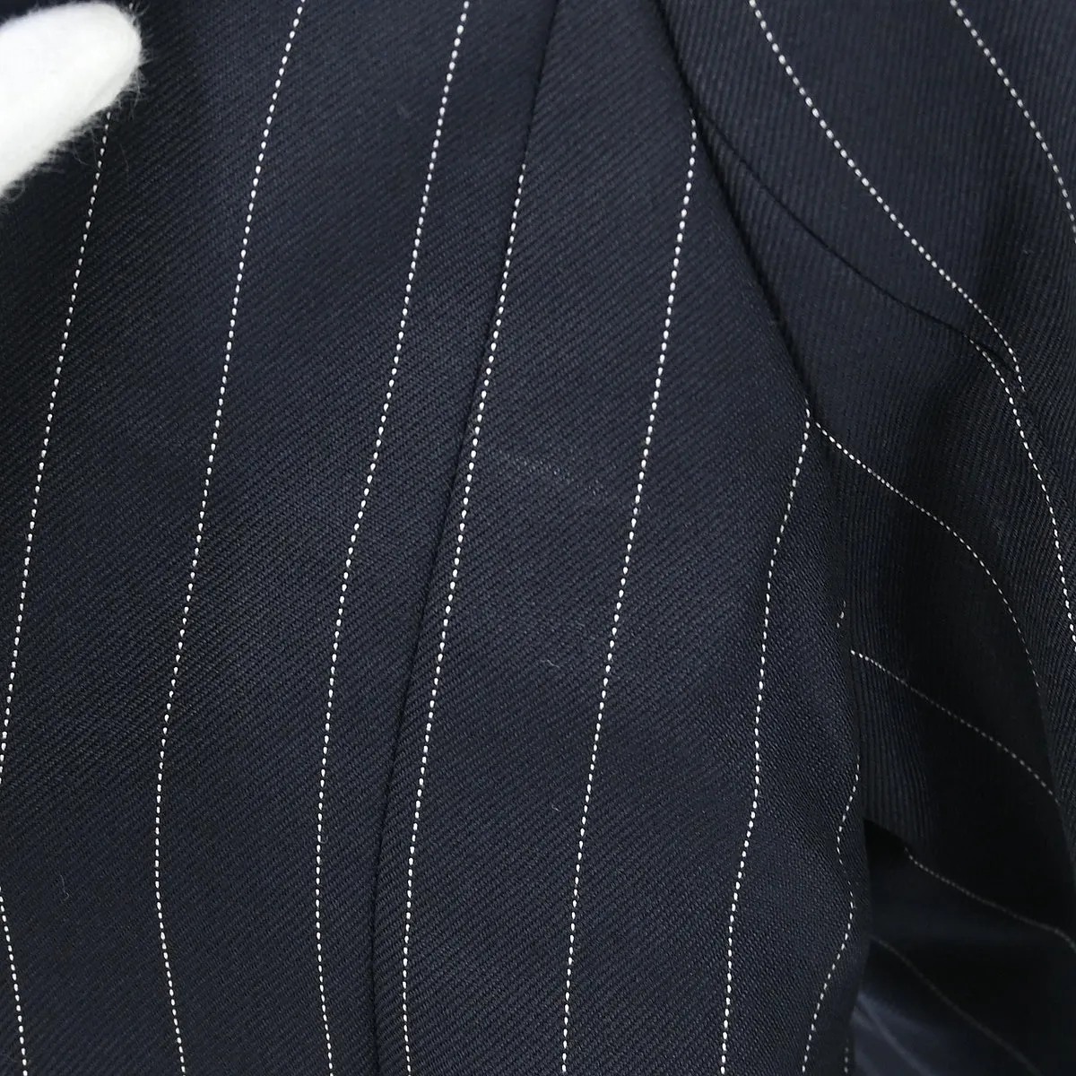 Chanel Coat Navy 96P #38