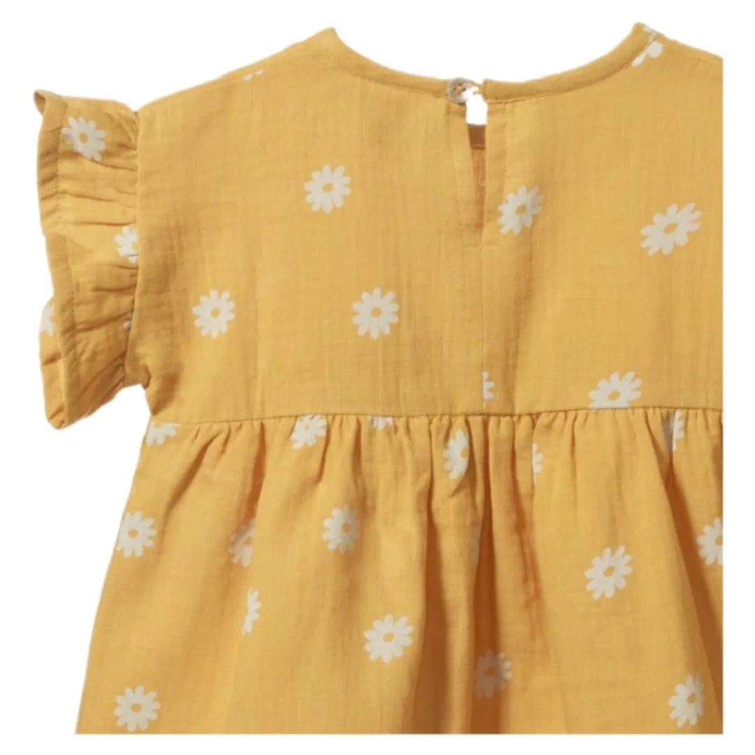 Clara Dress - Chamomile Sunshine