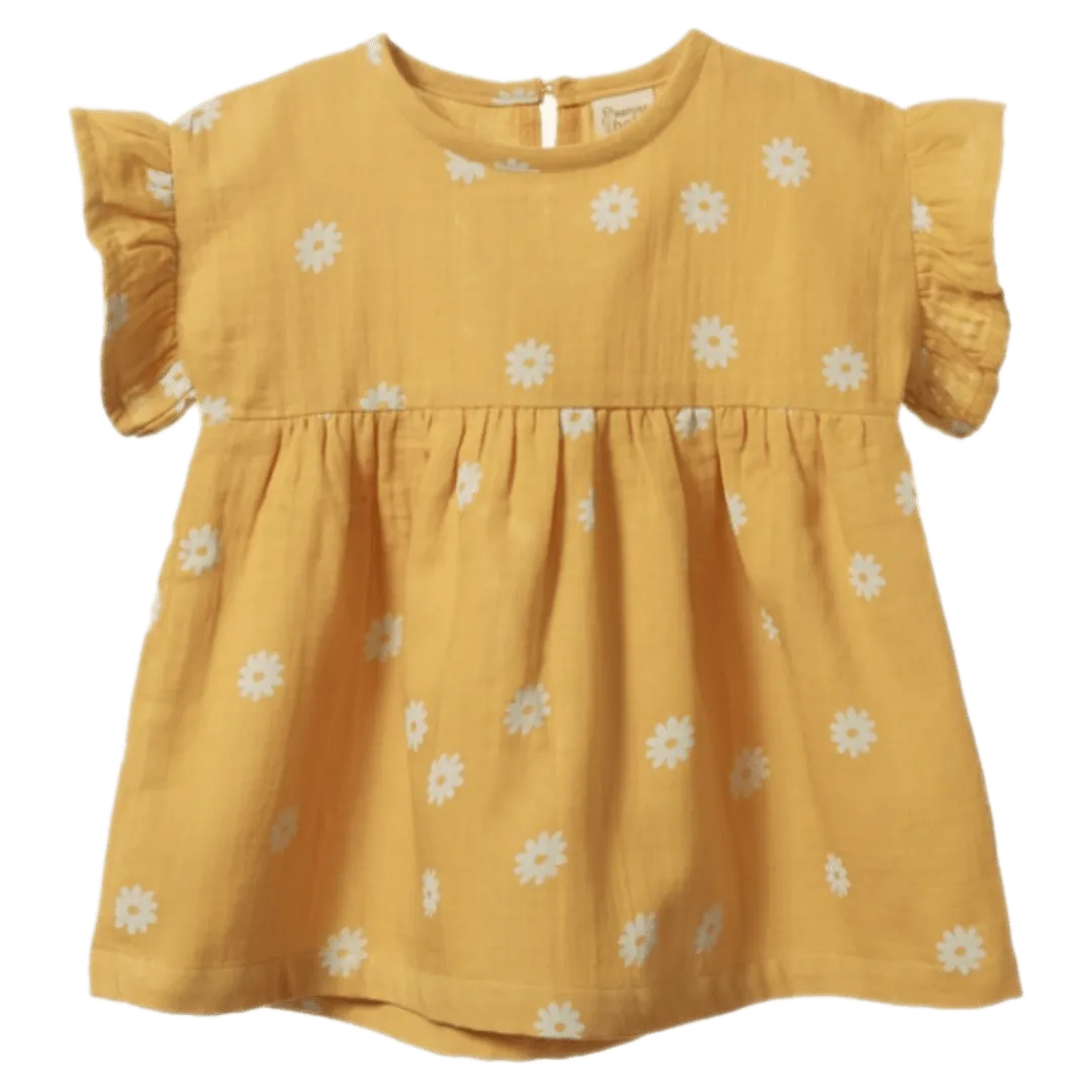 Clara Dress - Chamomile Sunshine