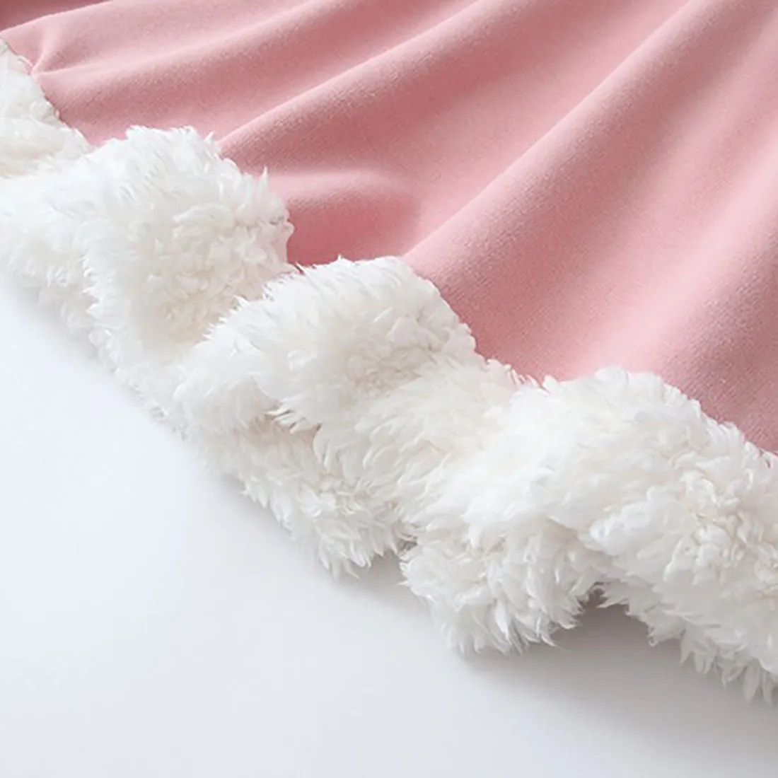 Cute Cat Inspire Plush Coat