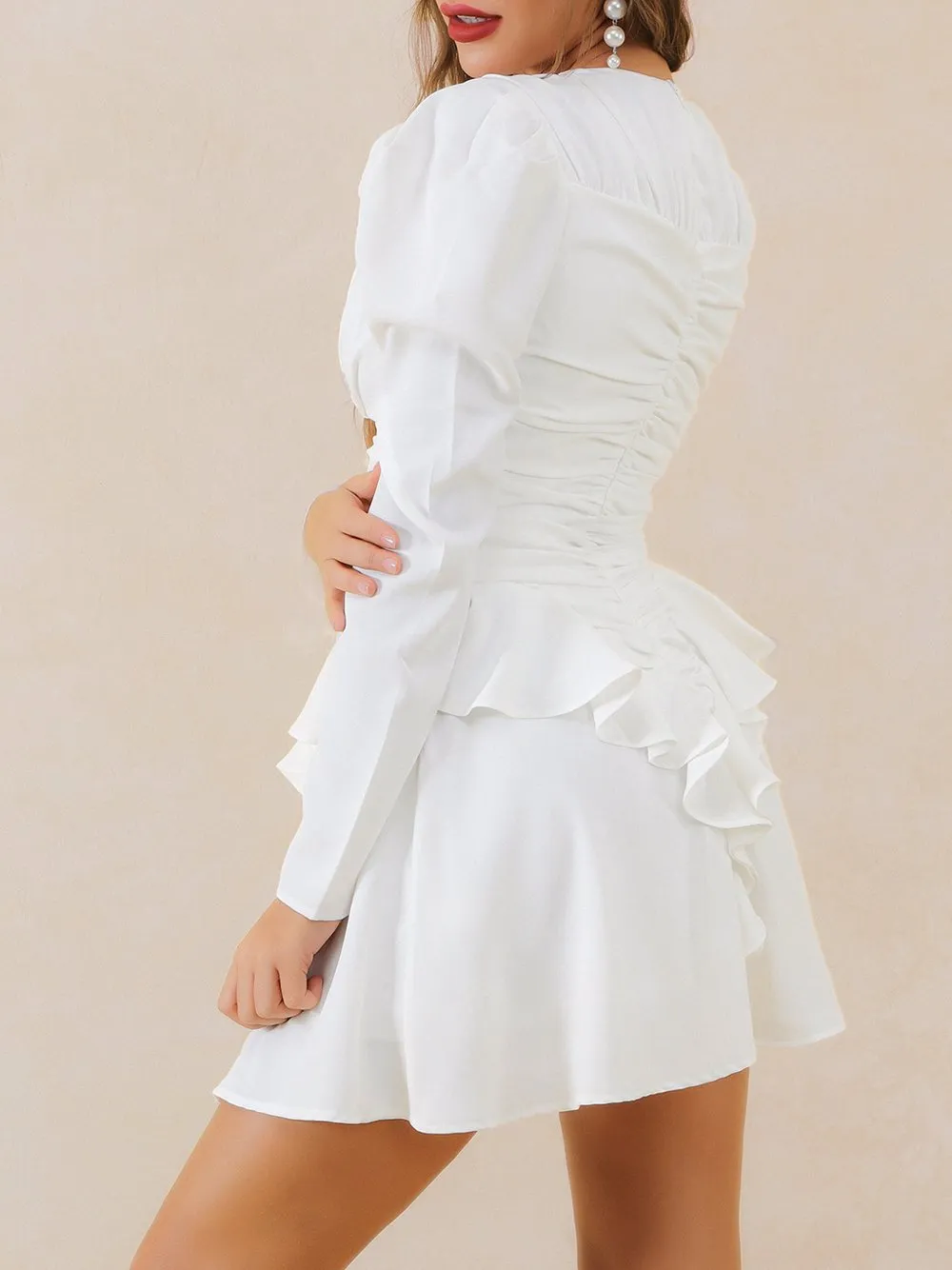 DURIN Punched Mini Dress