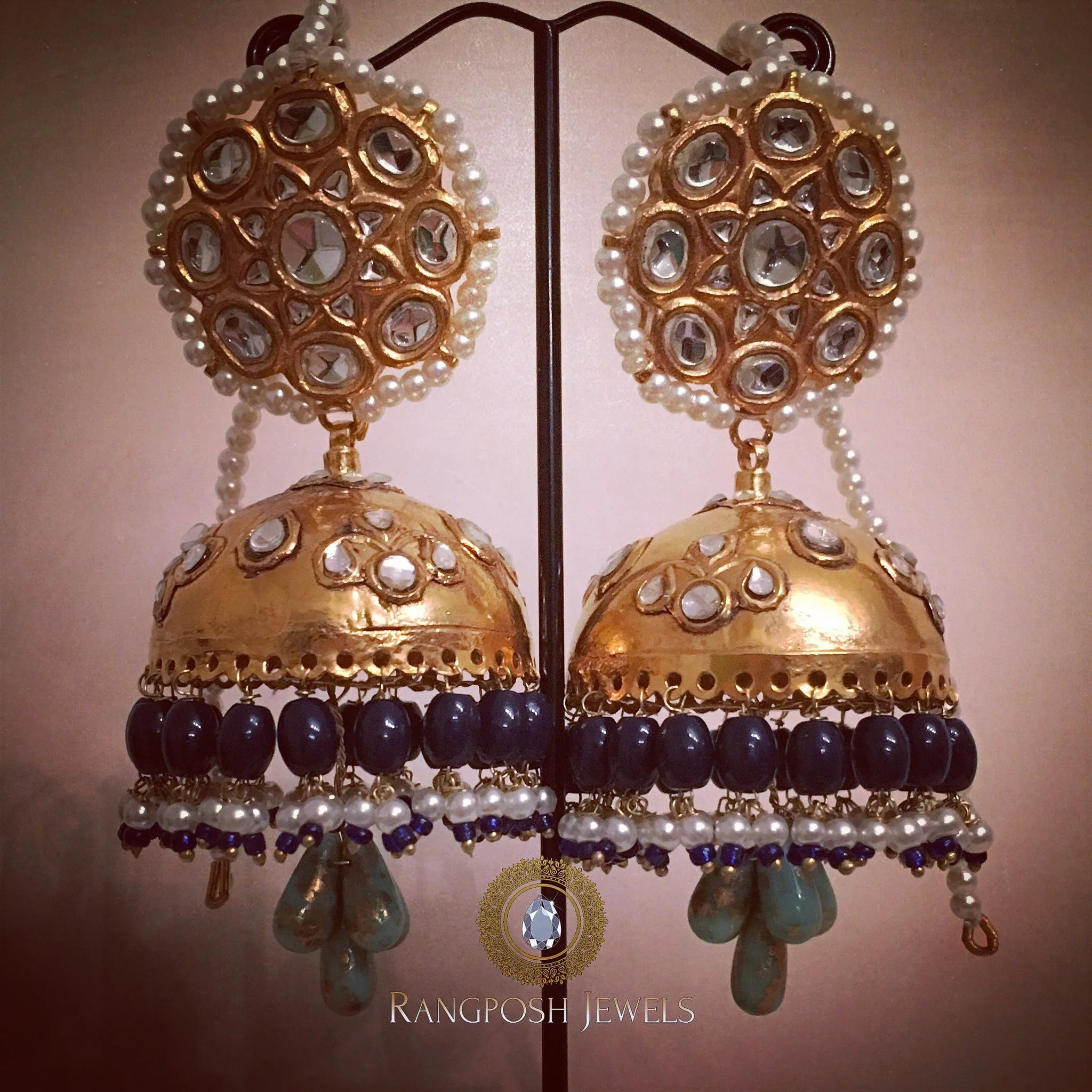 Heritage jhumkay