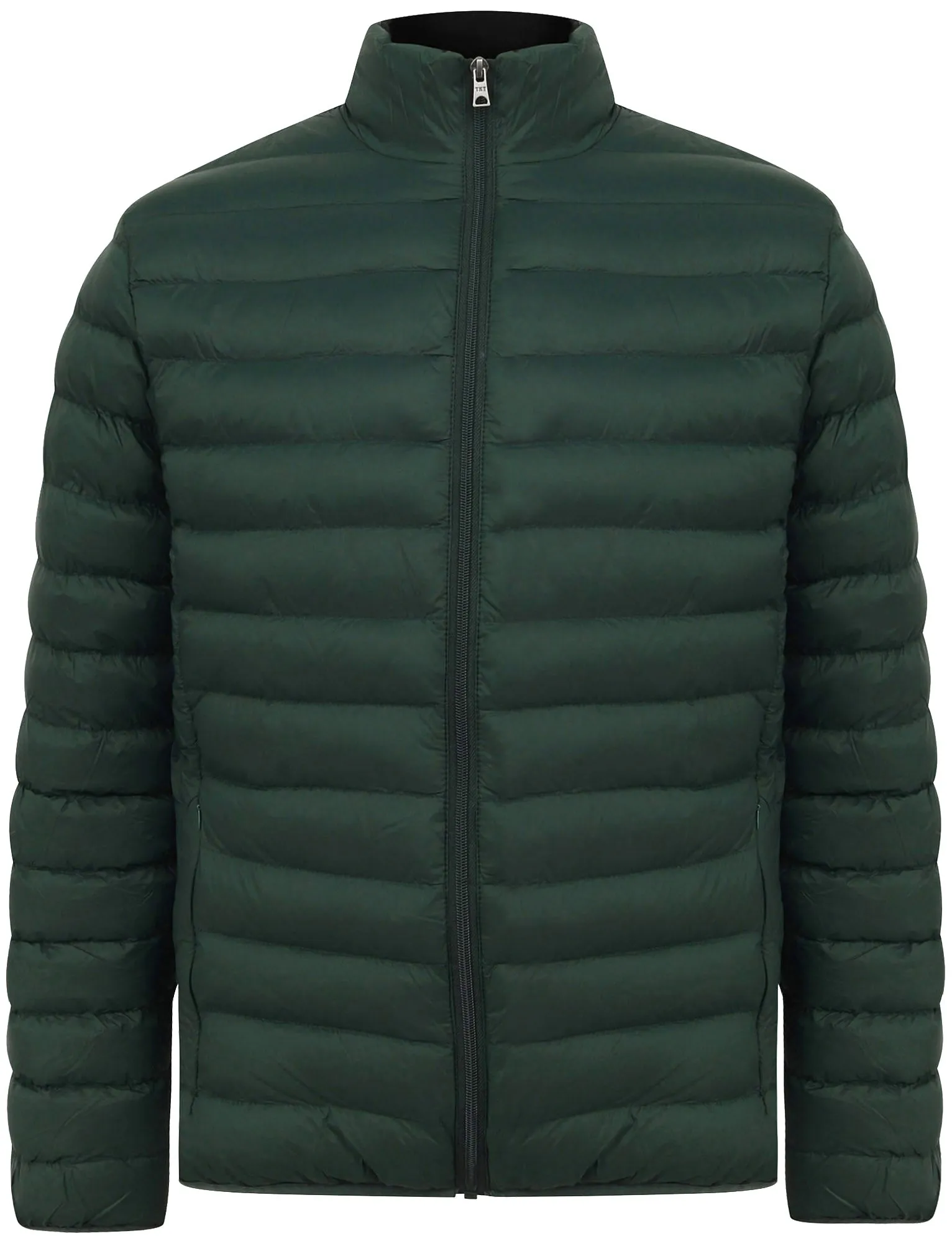 Inigo Funnel Neck Quilted Puffer Jacket in Pine Grove - Tokyo Laundry