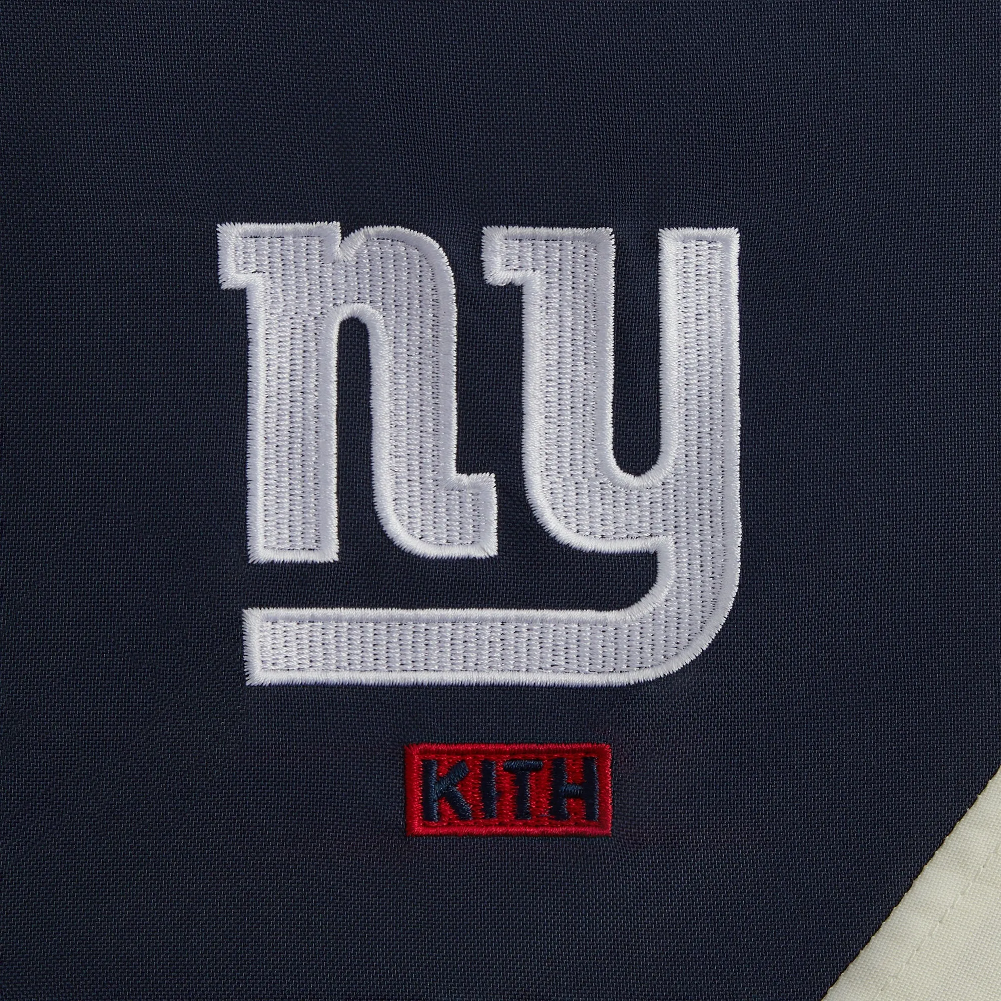 Kith & '47 for the NFL: Giants Quarter Zip Anorak With Hood - Nocturnal