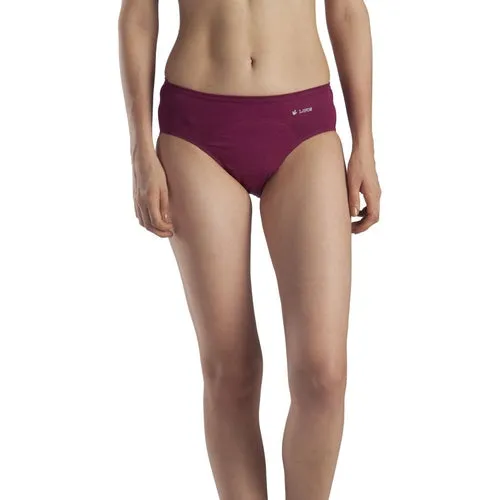 Lavos Performance - No Stain Period Panty - Plum - L