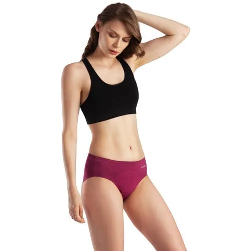 Lavos Performance - No Stain Period Panty - Plum - L
