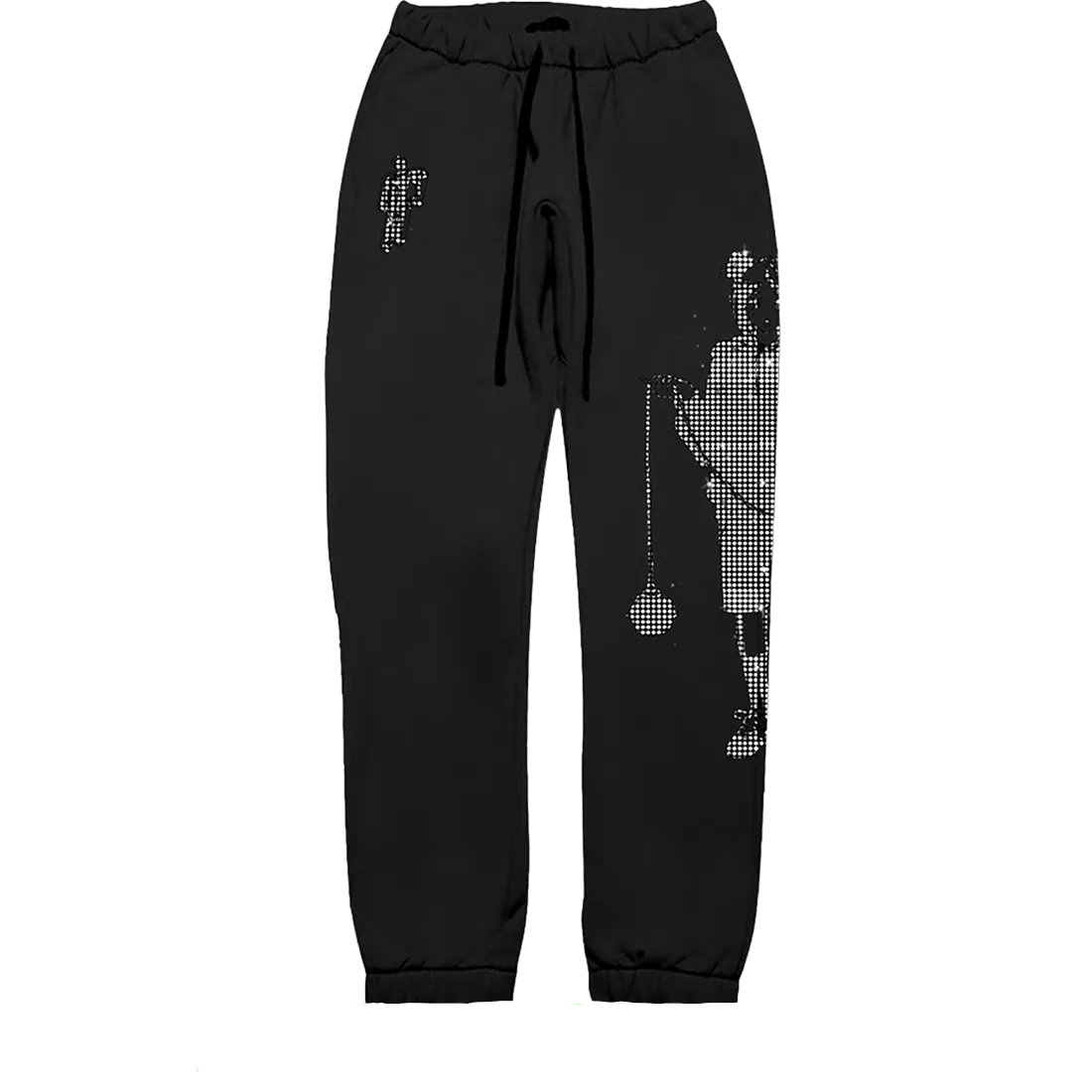 Leave Me Alone Rhinestone Sweatpants