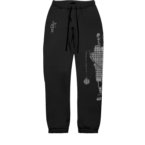 Leave Me Alone Rhinestone Sweatpants