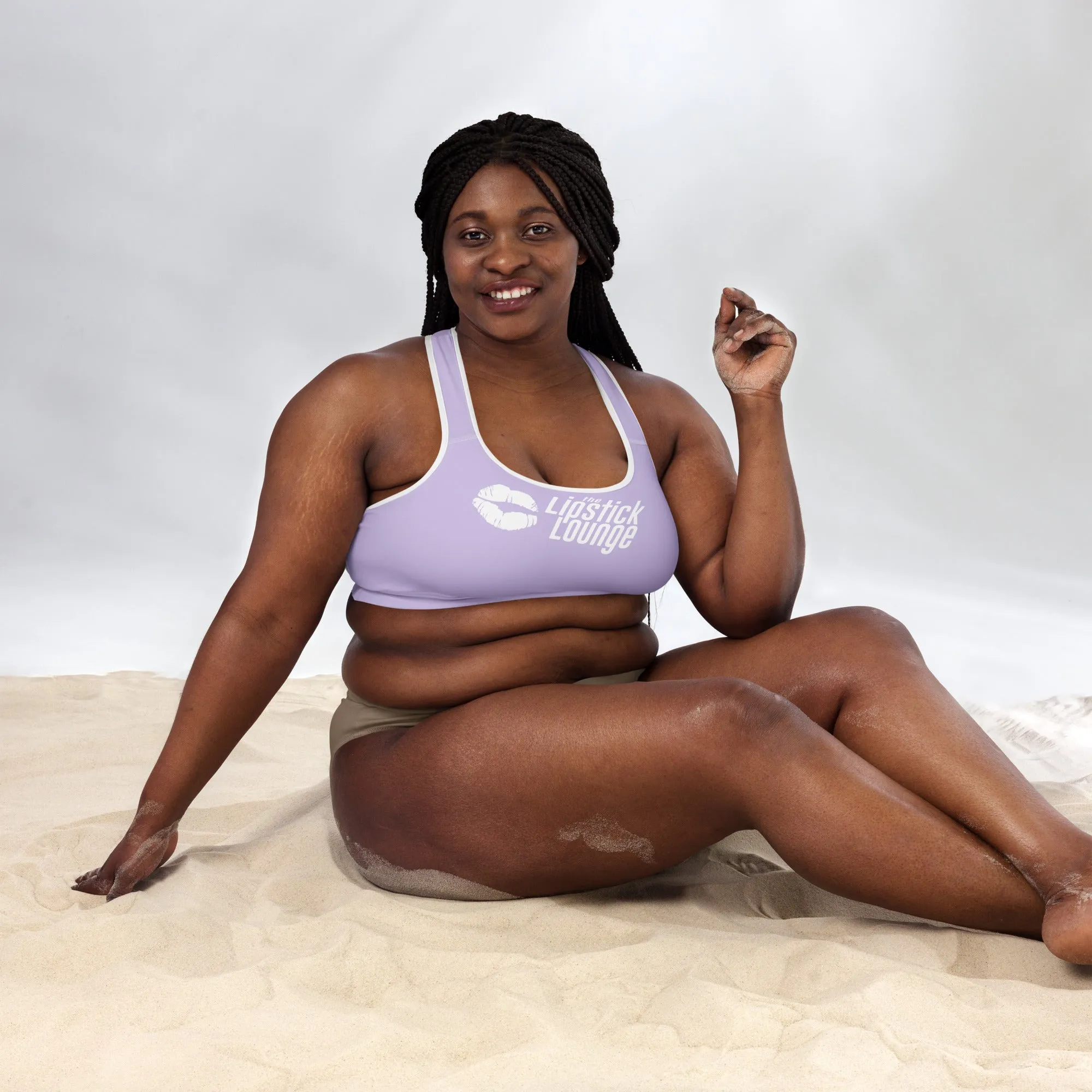 Lipstick Lounge Lavender Haze Sports Bra
