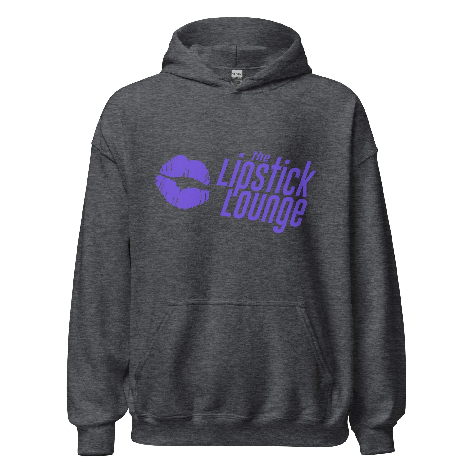 Lipstick Lounge Purple Logo Unisex Hoodie