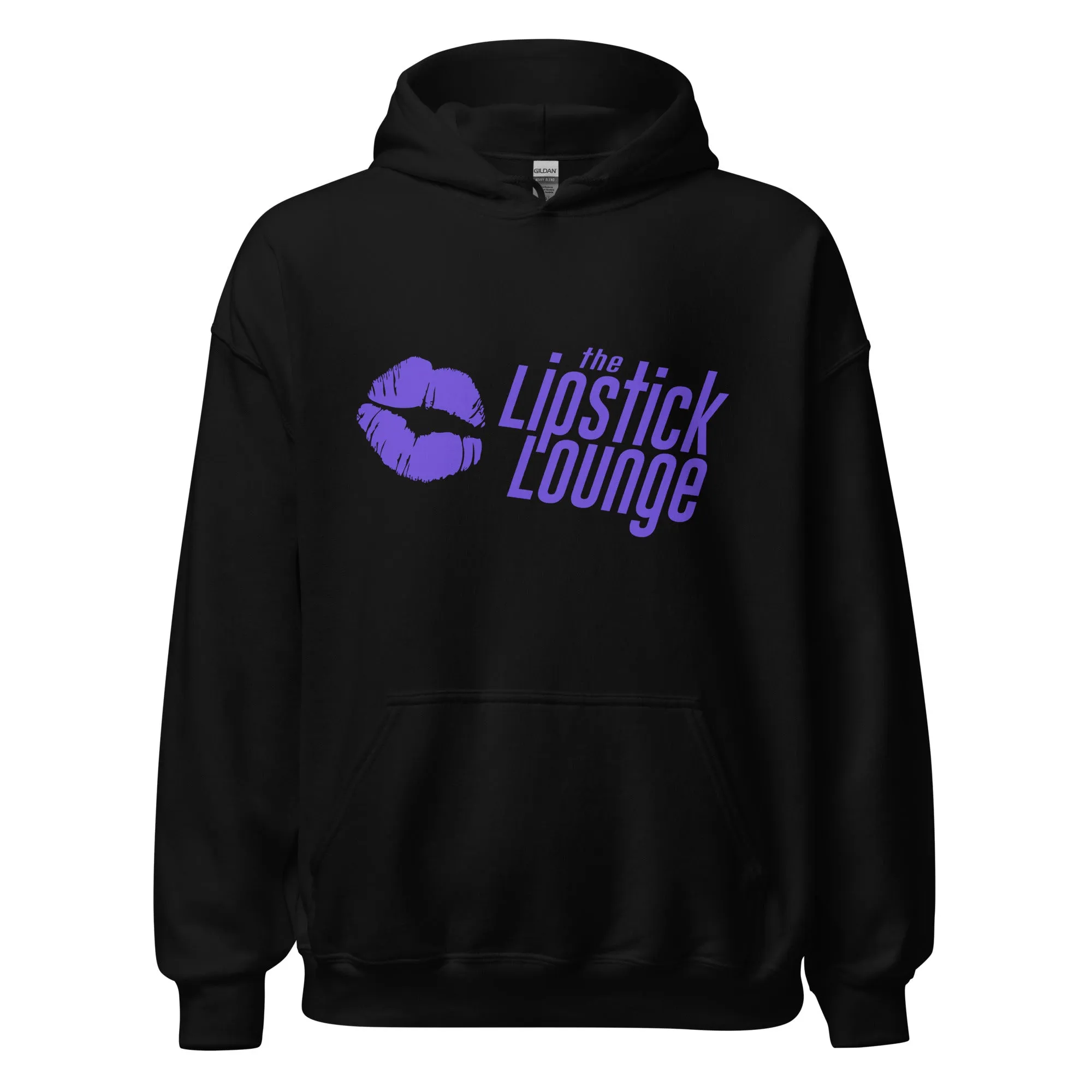 Lipstick Lounge Purple Logo Unisex Hoodie