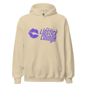 Lipstick Lounge Purple Logo Unisex Hoodie