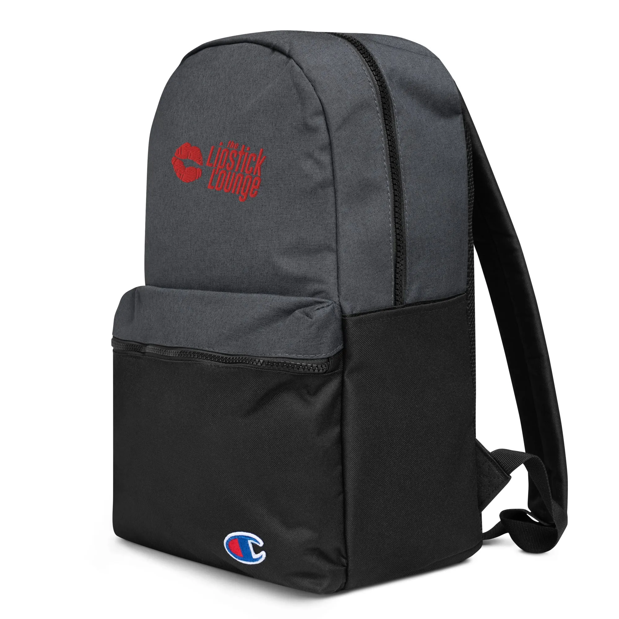 Lipstick Lounge Red Logo Champion Backpack