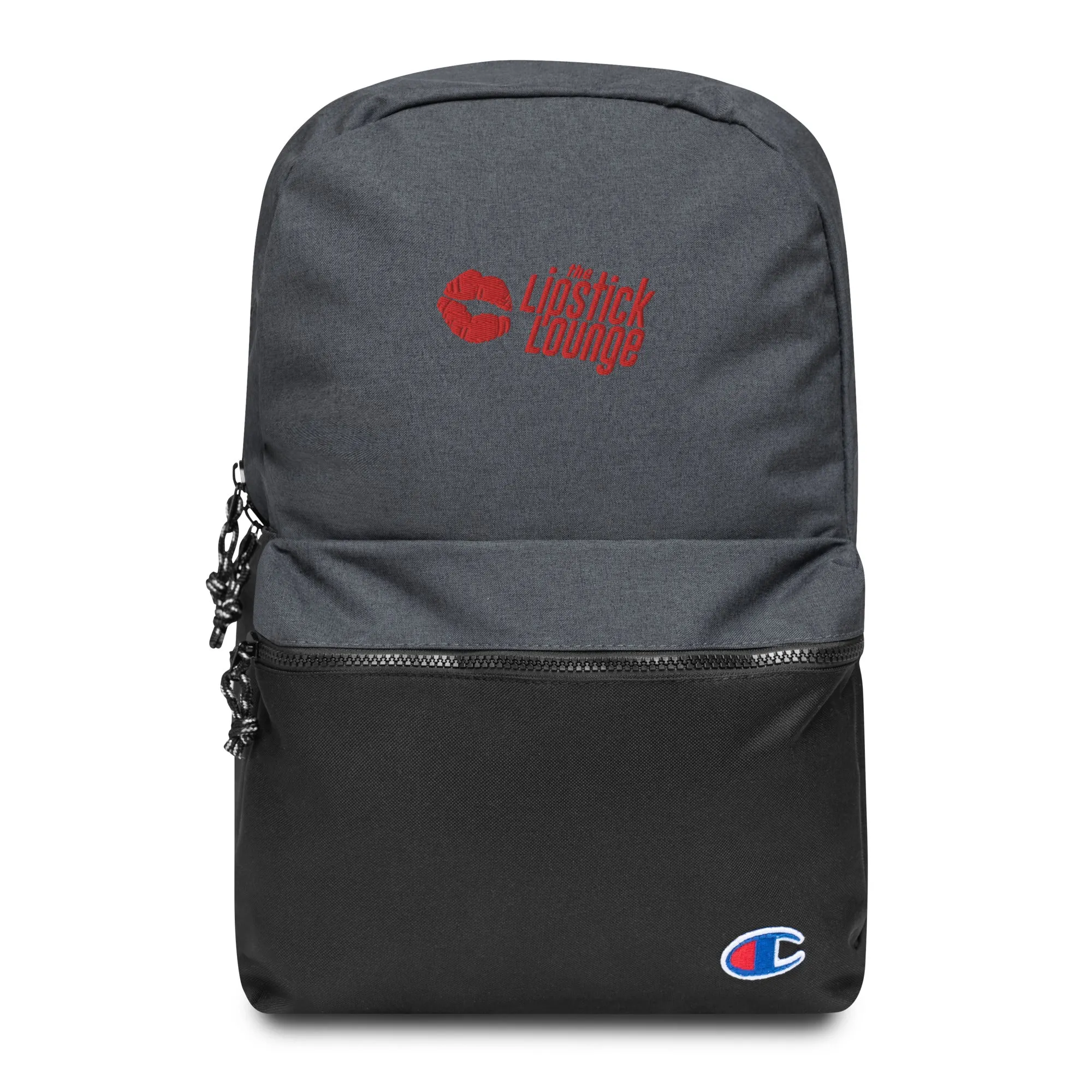 Lipstick Lounge Red Logo Champion Backpack