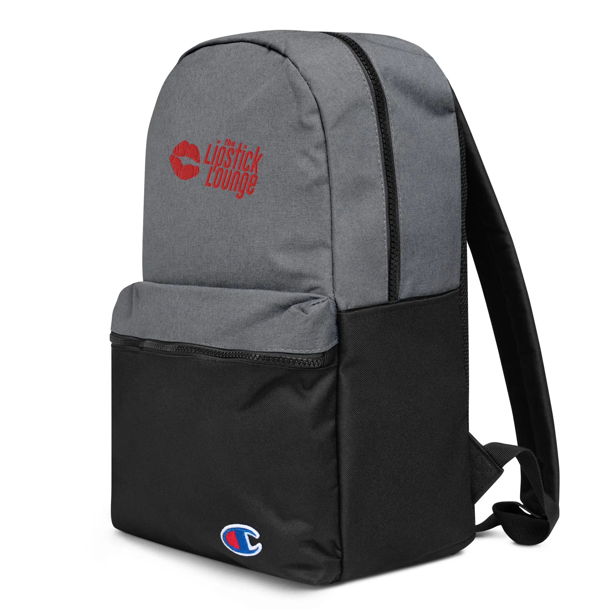 Lipstick Lounge Red Logo Champion Backpack