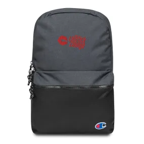 Lipstick Lounge Red Logo Champion Backpack