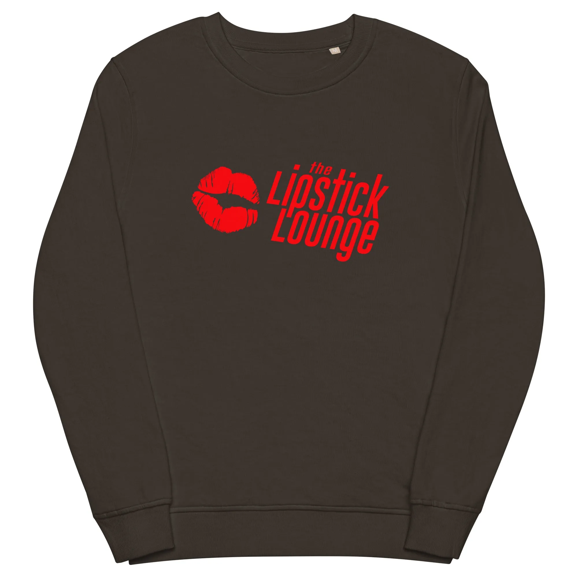 Lipstick Lounge Red Logo Medium Weight Sweatshirt