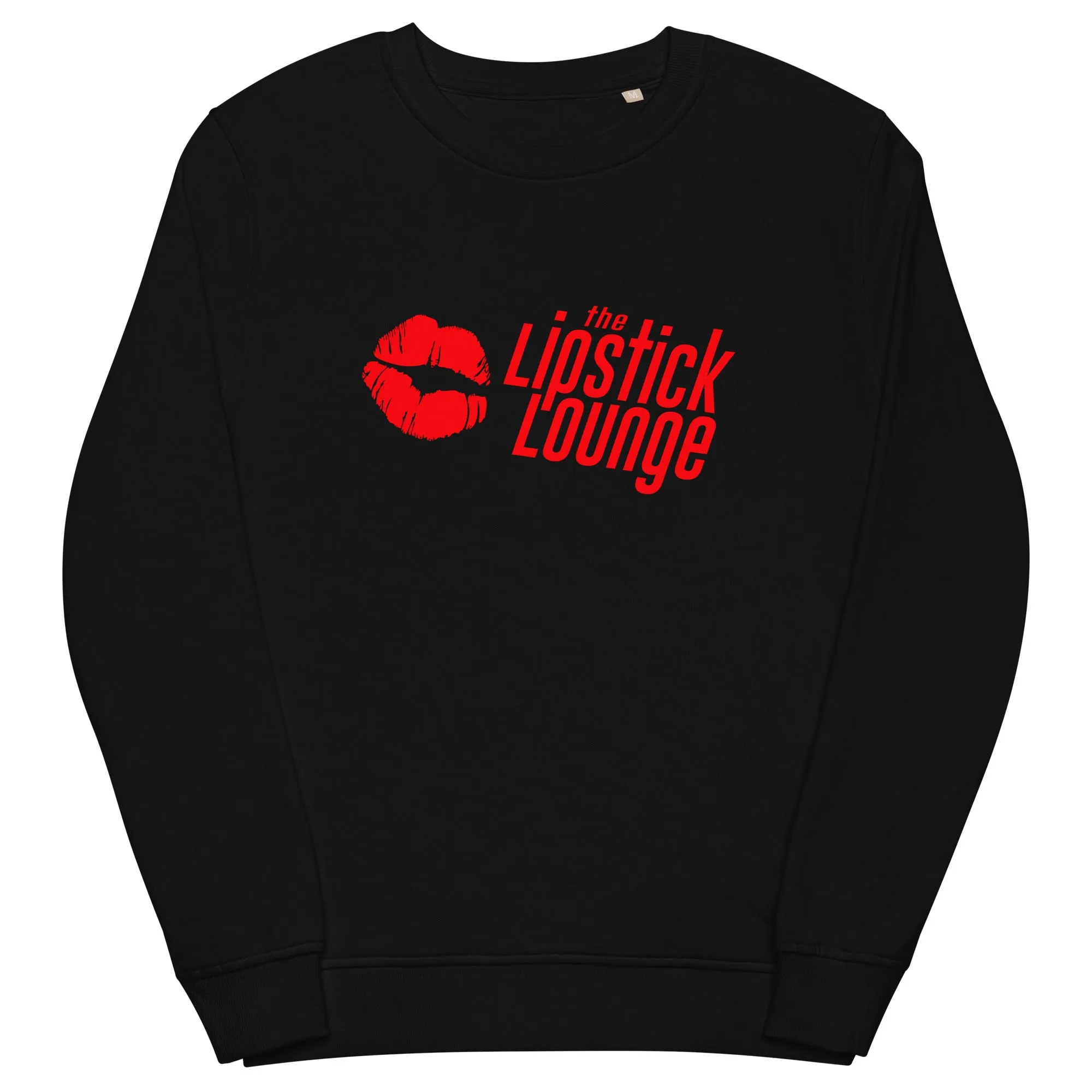 Lipstick Lounge Red Logo Medium Weight Sweatshirt