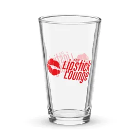 Lipstick Lounge Red Logo Pint Glass