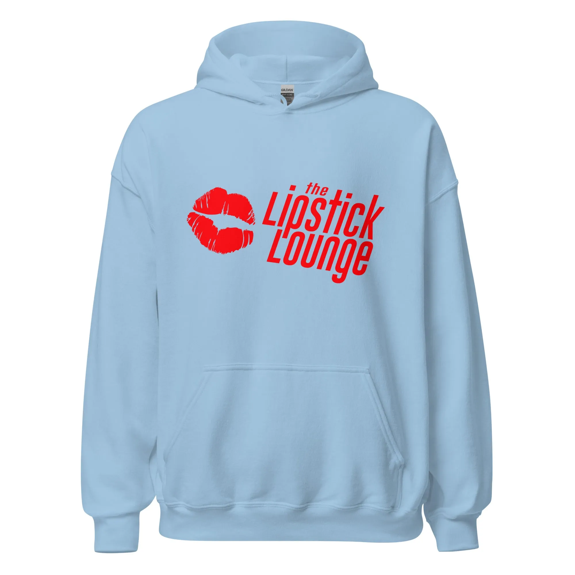 Lipstick Lounge Red Logo Unisex Hoodie