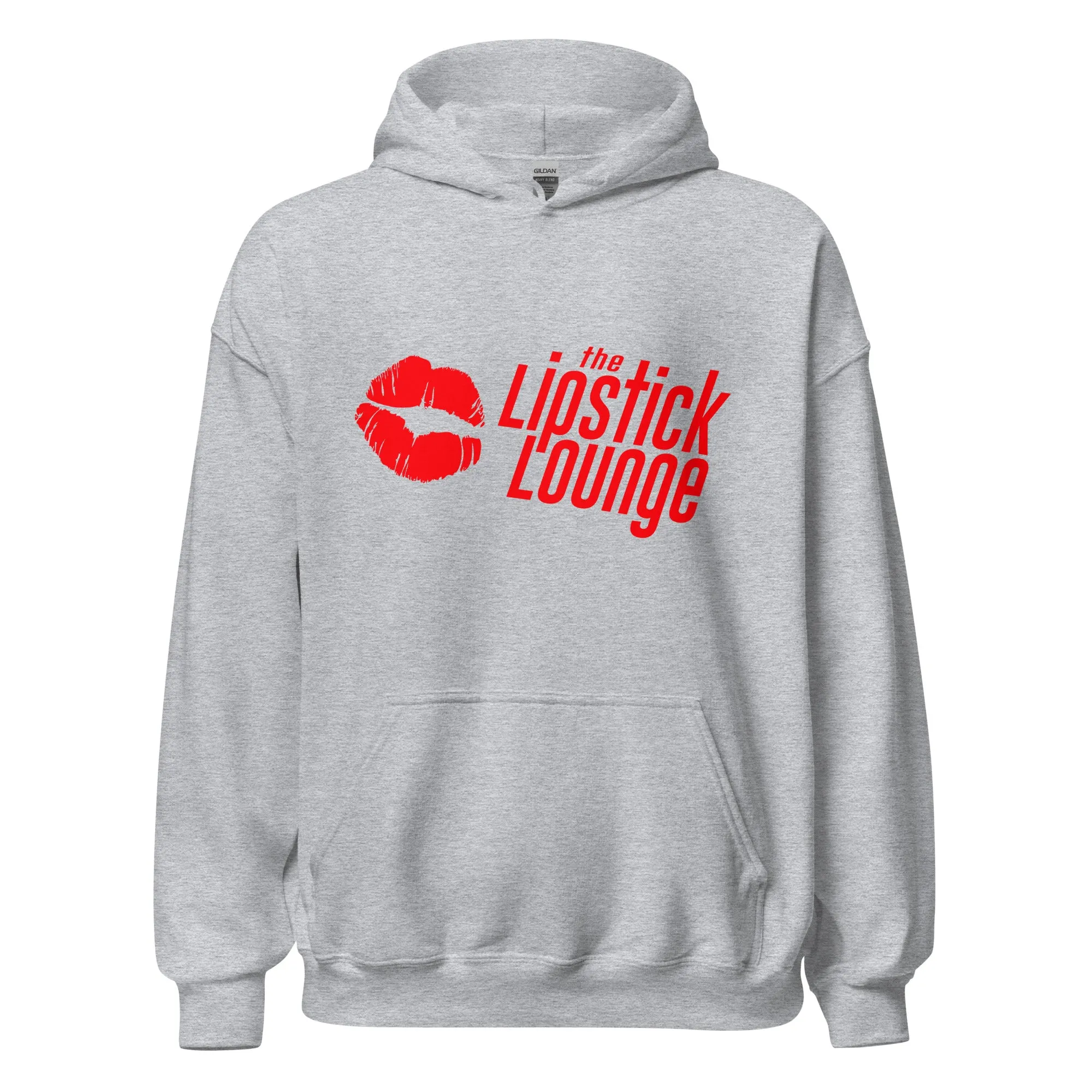Lipstick Lounge Red Logo Unisex Hoodie
