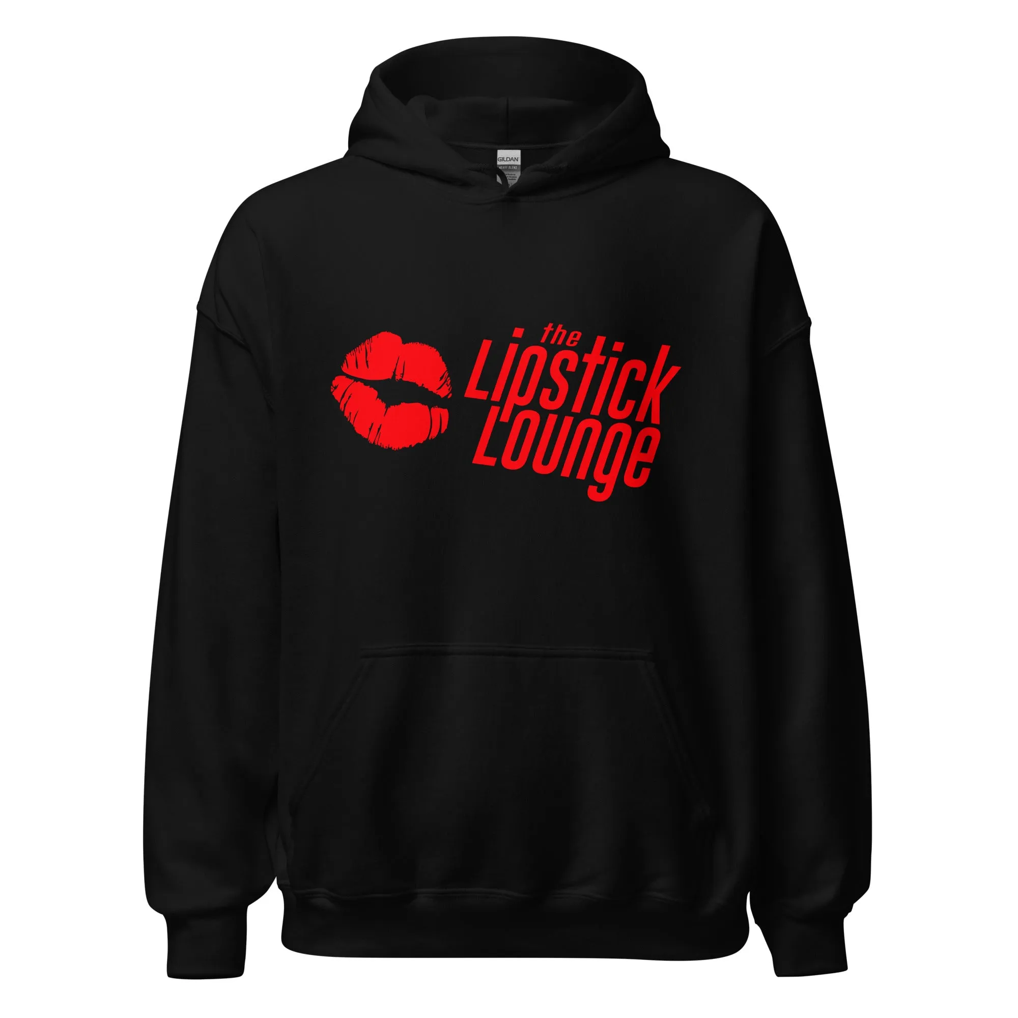 Lipstick Lounge Red Logo Unisex Hoodie
