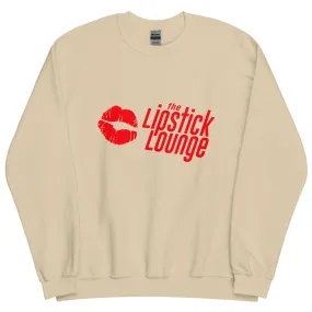 Lipstick Lounge Red Logo Unisex Sweatshirt