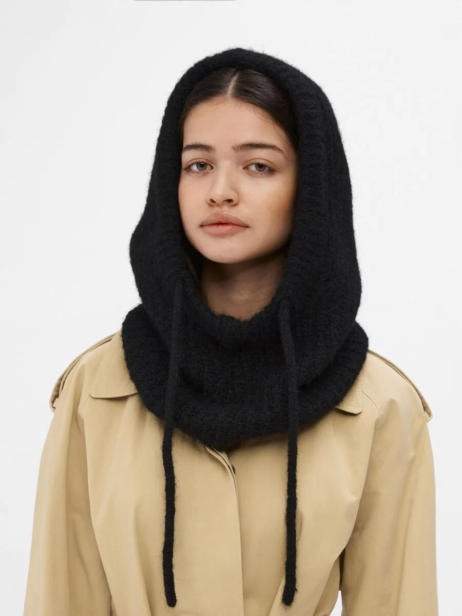 OBJMILU KNIT BALACLAVA | BLACK