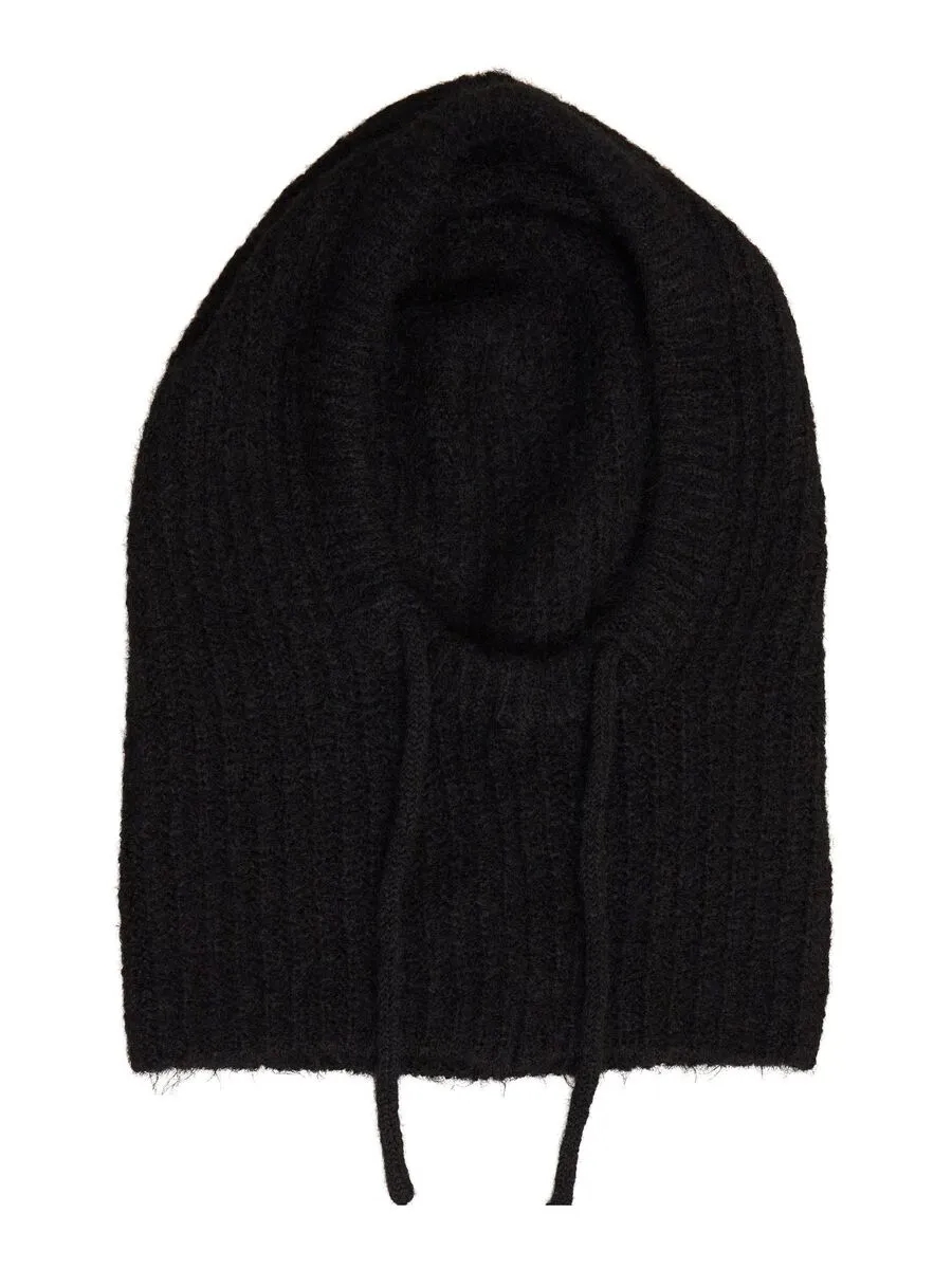 OBJMILU KNIT BALACLAVA | BLACK