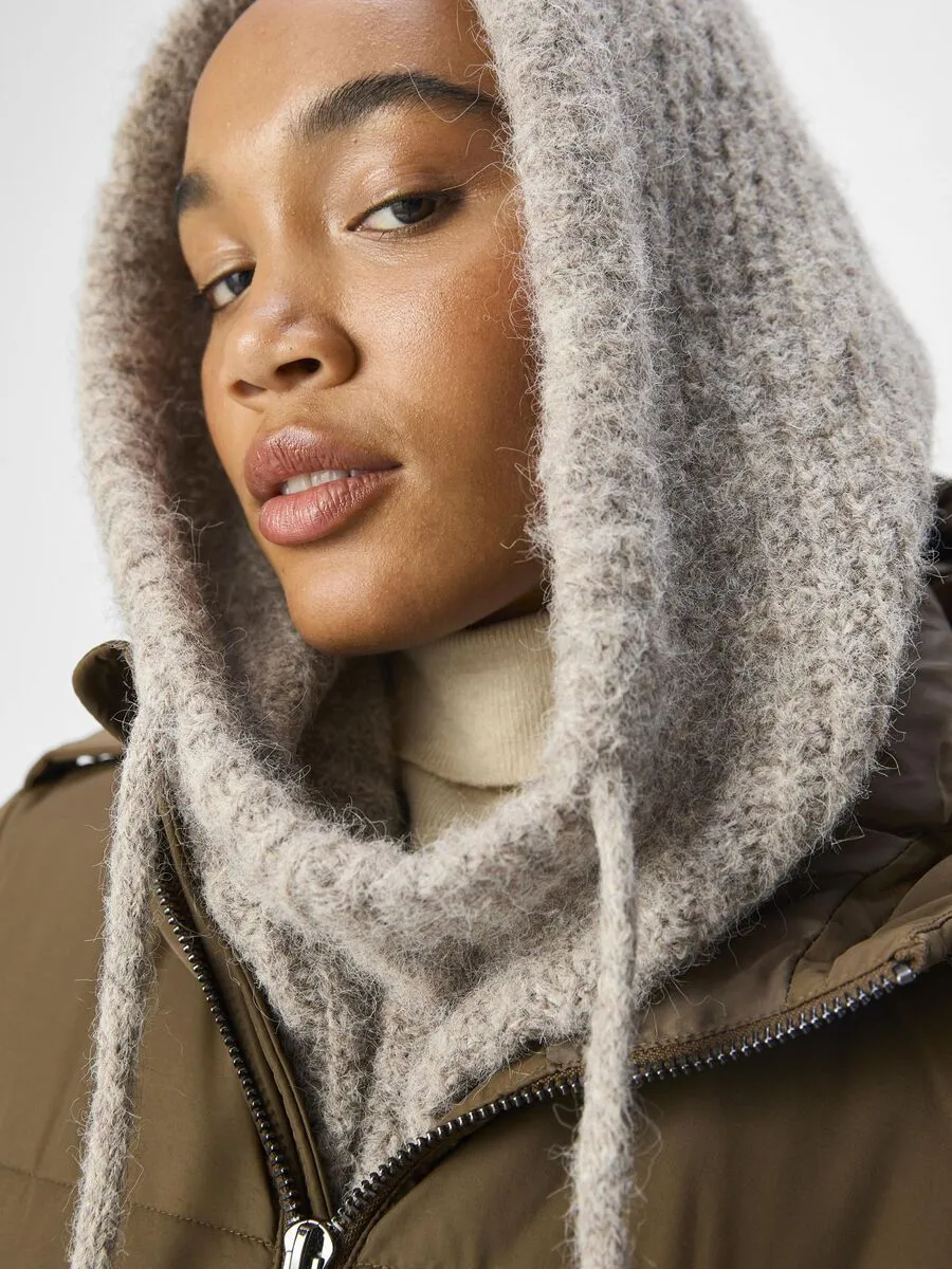OBJMILU KNIT BALACLAVA | HUMUS