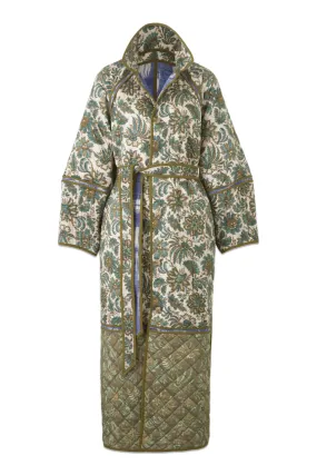 Reversible Quilted Raglan Coat