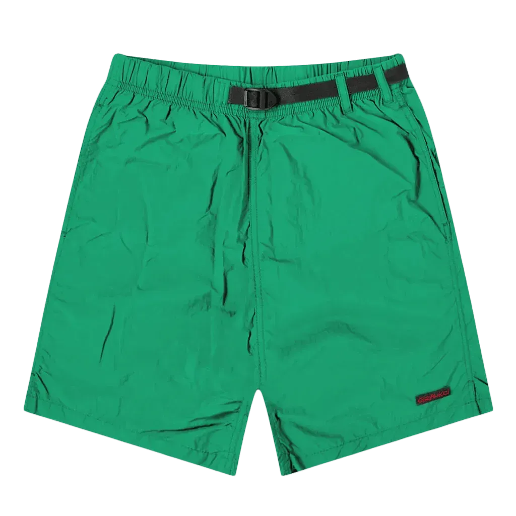 Shell Packable Shorts - Kelly Green