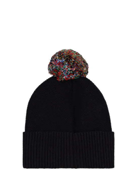 Stella McCartney Kids   Intarsia organic cotton knit hat 