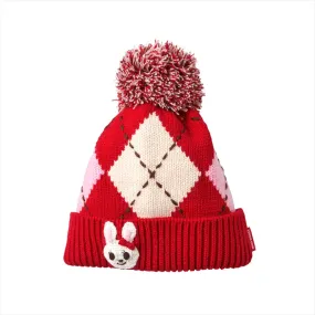 Usako Argyle Knit Hat